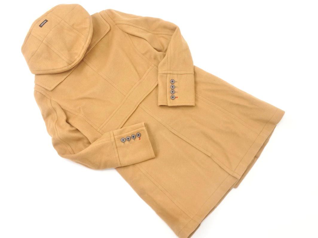 LOVELESS ラブレス ウール混 ダッフル コート size34/ベージュ