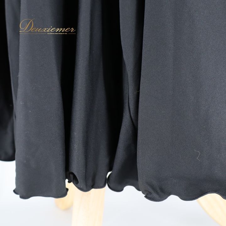 フラメンコ ファルダ スカート ブラック系 チャコット Chacott 日本製