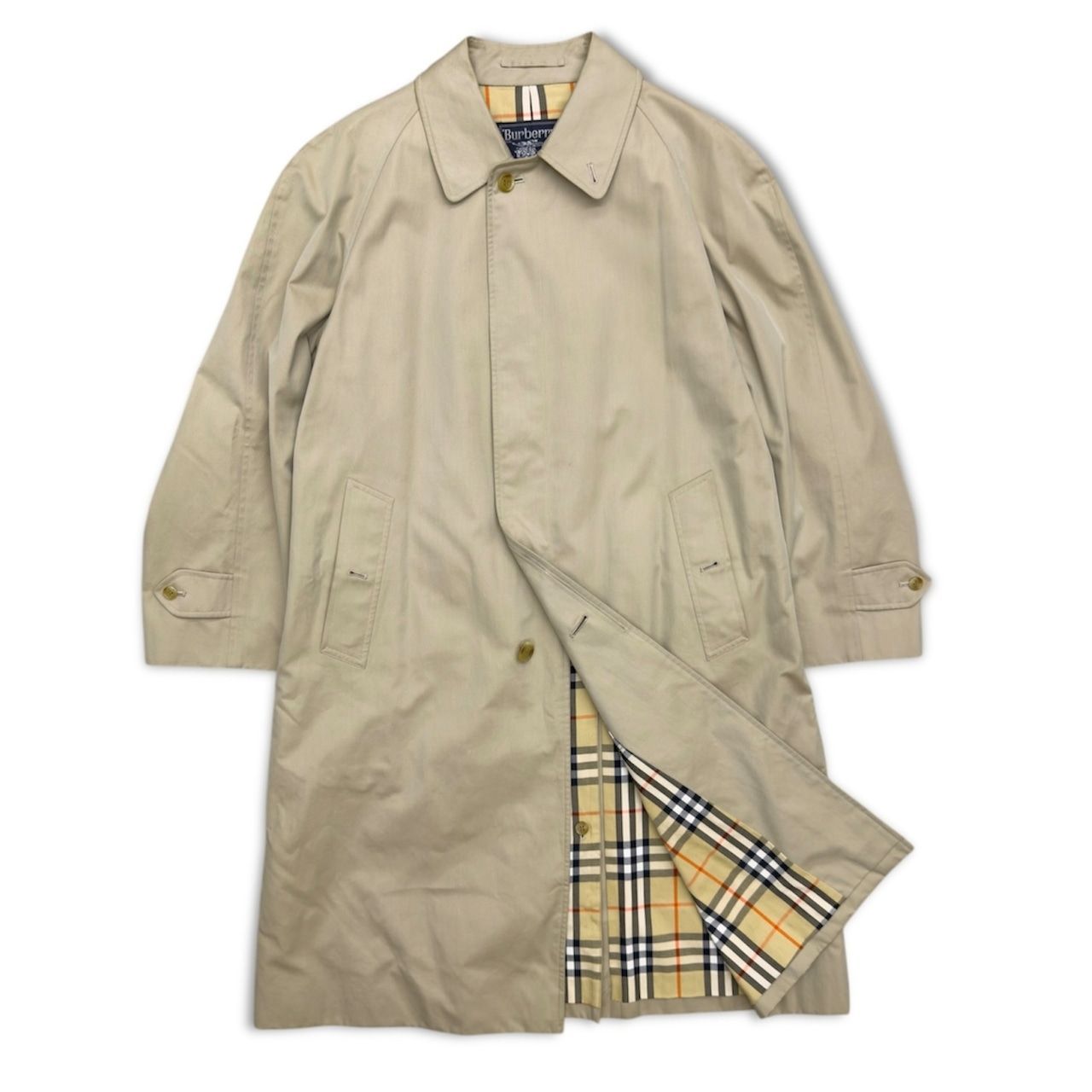 バーバリー バルカマンコート ステンカラー　ヴィンテージ 60's XL バーバリー バルカマンコート ステンカラー ヴィンテージ 60's XL
