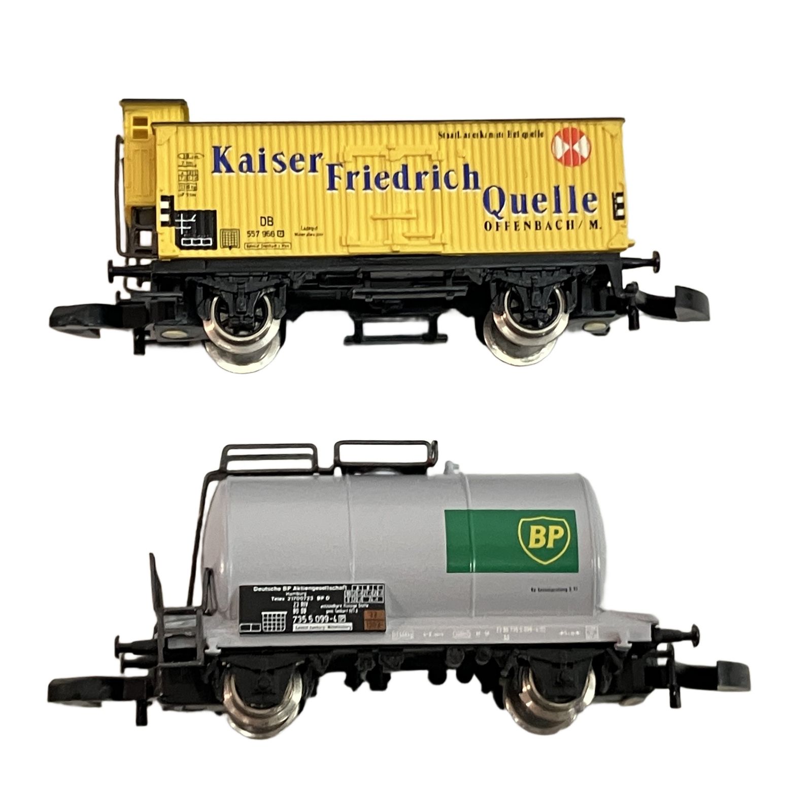 marklin mini club 8614 タンク グレー 8647 貨車 2両セット