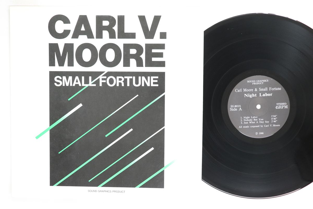 12” Carl V. Moore Small Fortune Night Labor SG 8611 SOUND PROD |00260