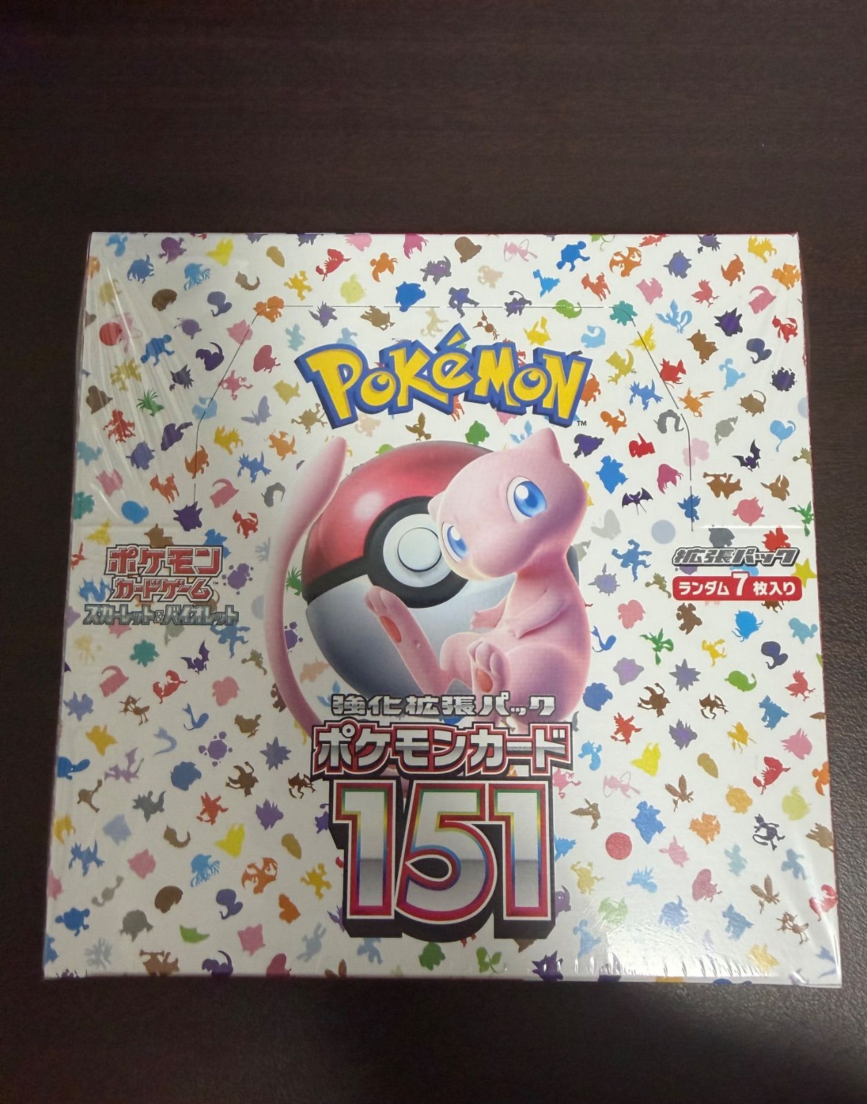 シュリンク付き ポケモンカード151 BOX ボックス