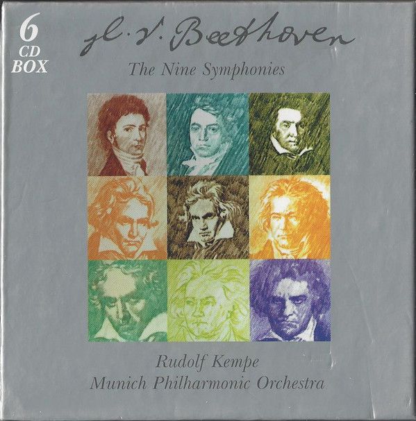 6discs CD ルドルフ・ケンペ, ミュンヘン・ ベートーヴェン 交響曲全集