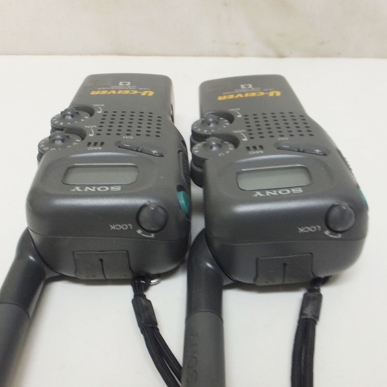 SONY U-CEVER UHFトランシーバー（1993年製） SONY U-CEVER UHF