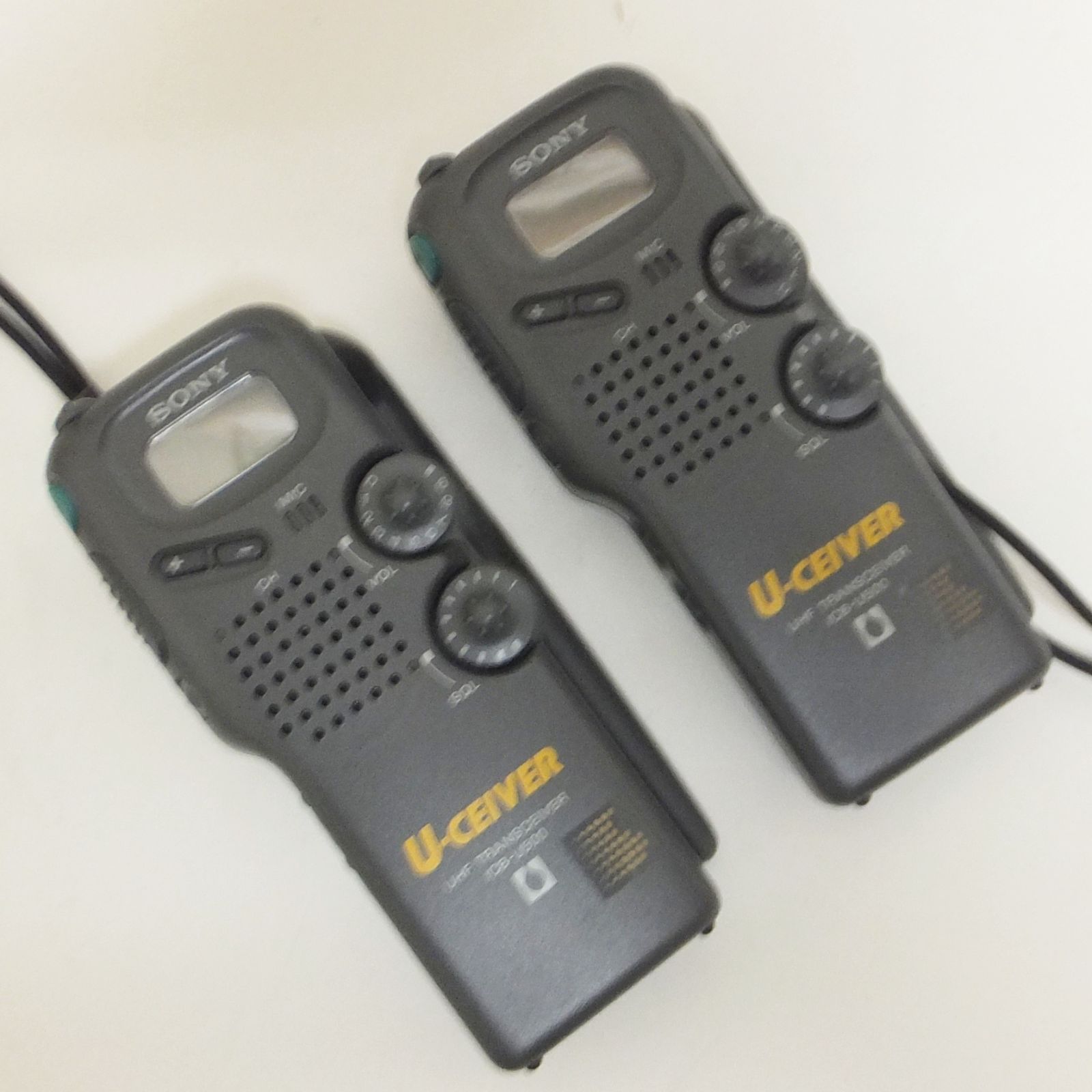 R815【希少】SONY U-CEIVER ICB-U500 本体2台 日本製 ソニー 特定小