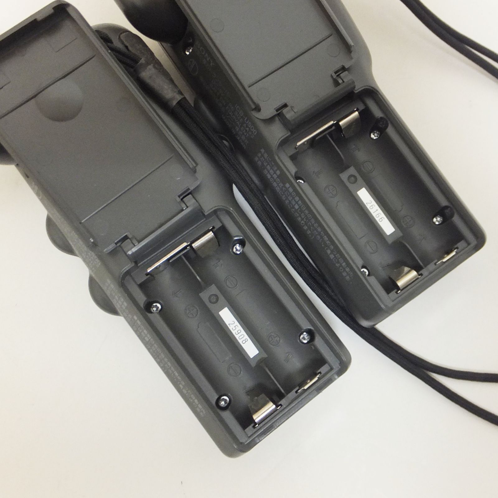 R815【希少】SONY U-CEIVER ICB-U500 本体2台 日本製 ソニー 特定小