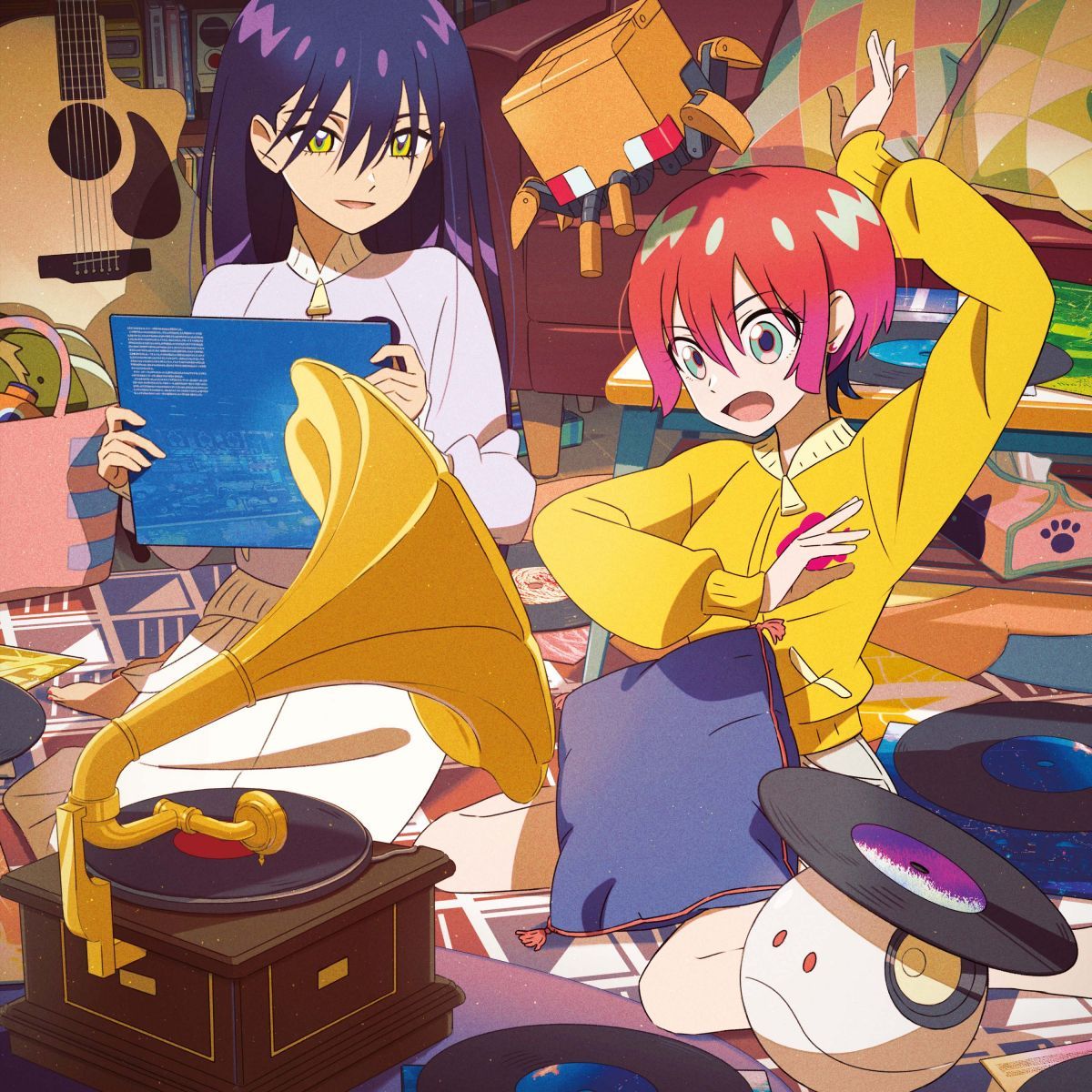 2 discs LP 照井順政 蓮尾理之 機動戦士 GundamGQuuuuuuX サウンドトラックセレク SUNRISE MUSIC Label |00660