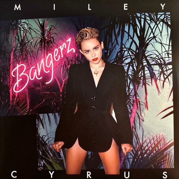 2 discs LP Miley Cyrus Bangerz Sea Glass Marbled Vinyl RCA |00660
