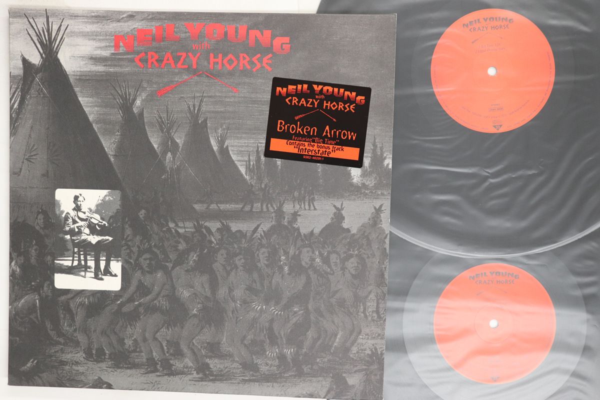 2 discs LP Neil Young Crazy Horse Broken Arrow REPRISE |00520