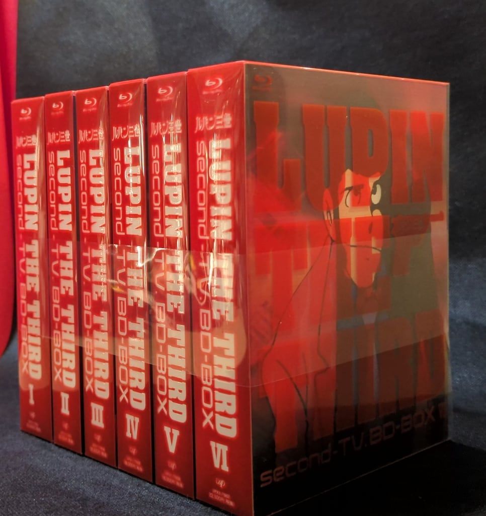 アニメBlu-ray ルパン三世 second-TV BD-BOX 全6巻セット - メルカリ