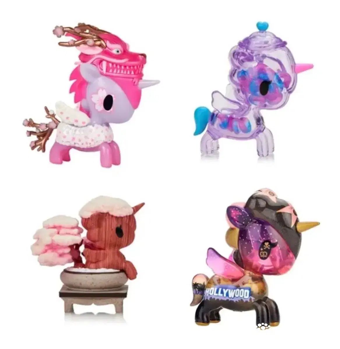 tokidoki ユニコーン フィギュア まとめ 4種 - メルカリ