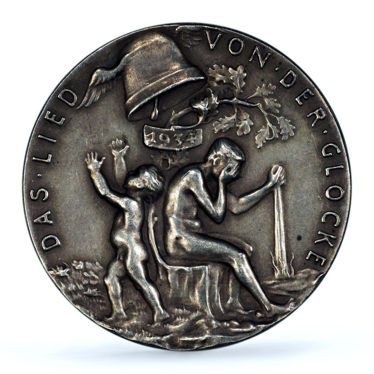 ドイツ第三帝国 シラー文学 Kienast-500 SP 63 PCGS 銀メダル 1934年