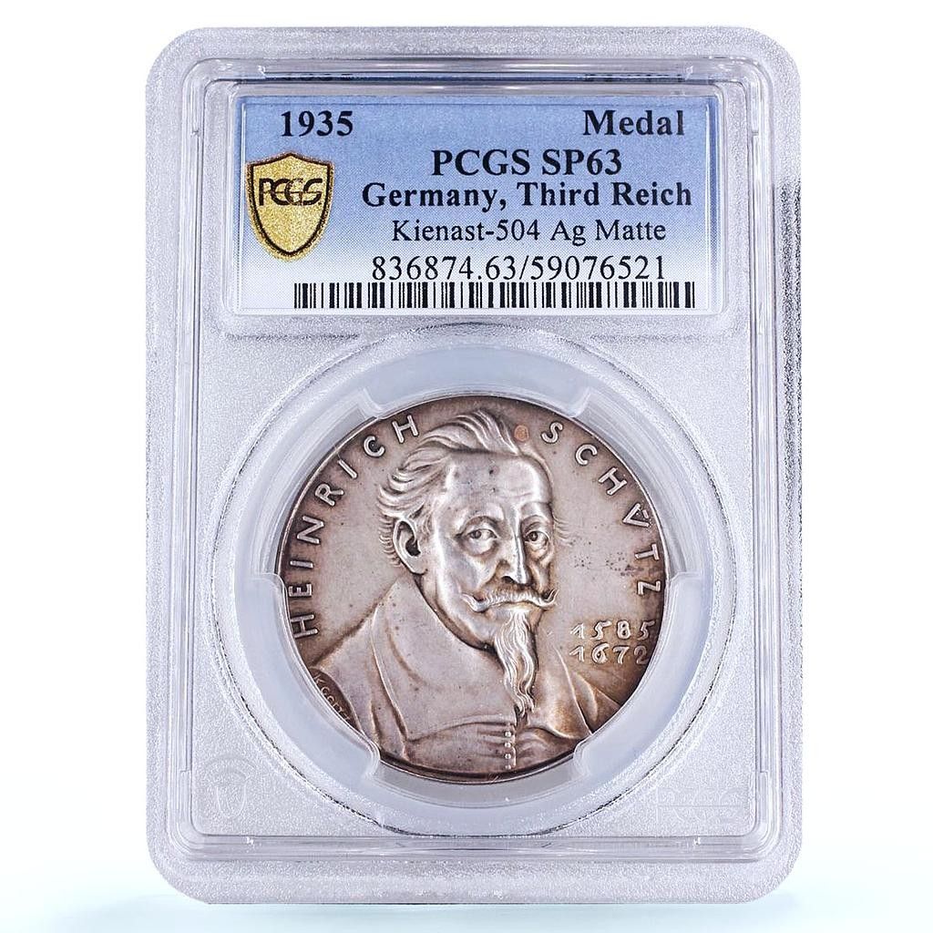 ドイツ第三帝国 ハインリヒ・シュッツ 作曲家 キーナスト504 SP 63