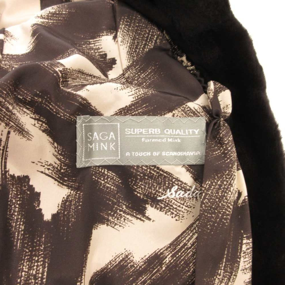 サガミンク SAGA MINK FABIO MANTEGAZZA ファーコート 毛皮 シェアード