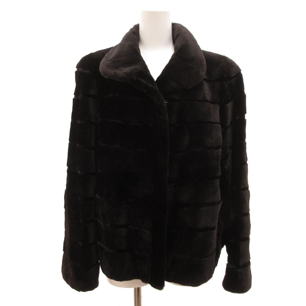 サガミンク SAGA MINK FABIO MANTEGAZZA ファーコート 毛皮 シェアード