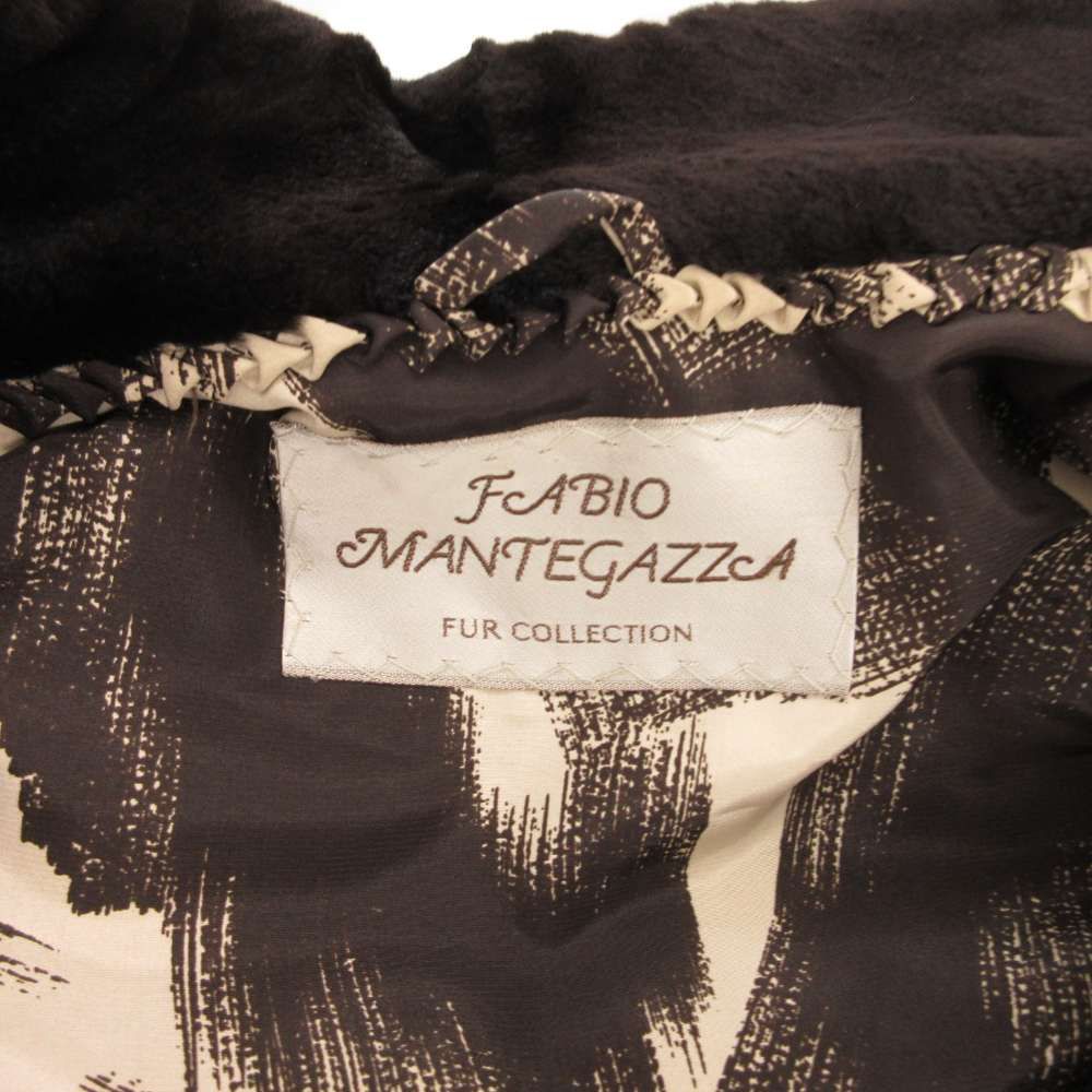 サガミンク SAGA MINK FABIO MANTEGAZZA ファーコート 毛皮 シェアード