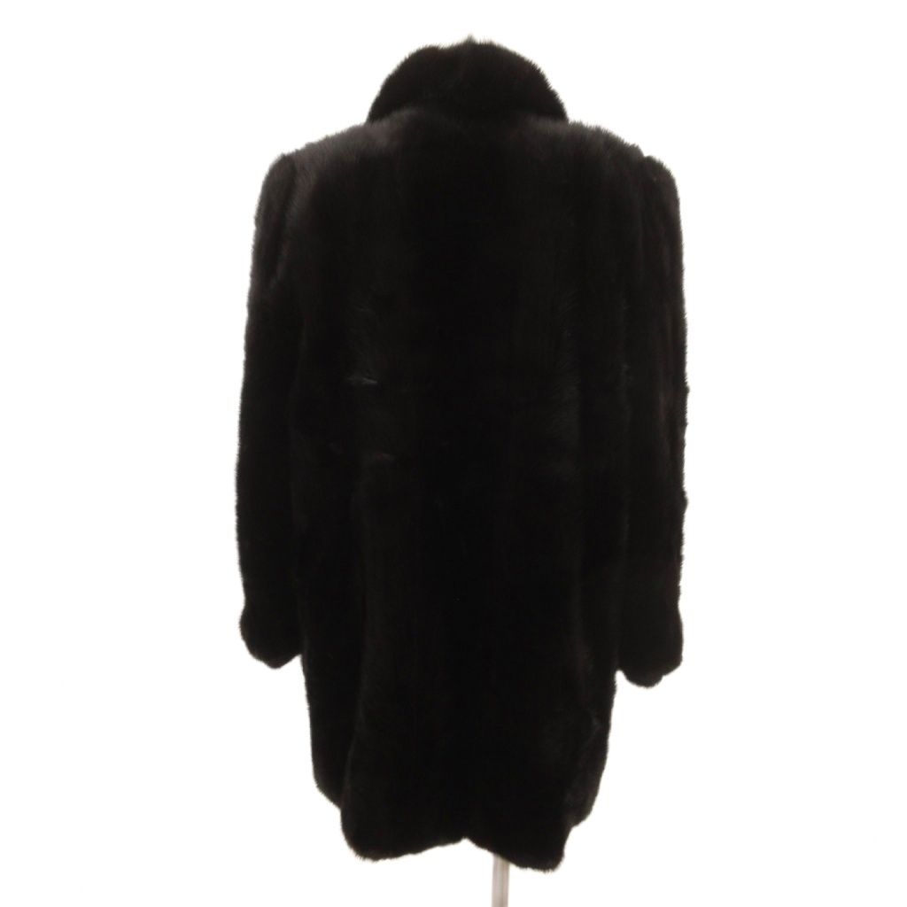 サガミンク SAGA MINK 銀サガ ファーコート ミンク 毛皮 11 黒