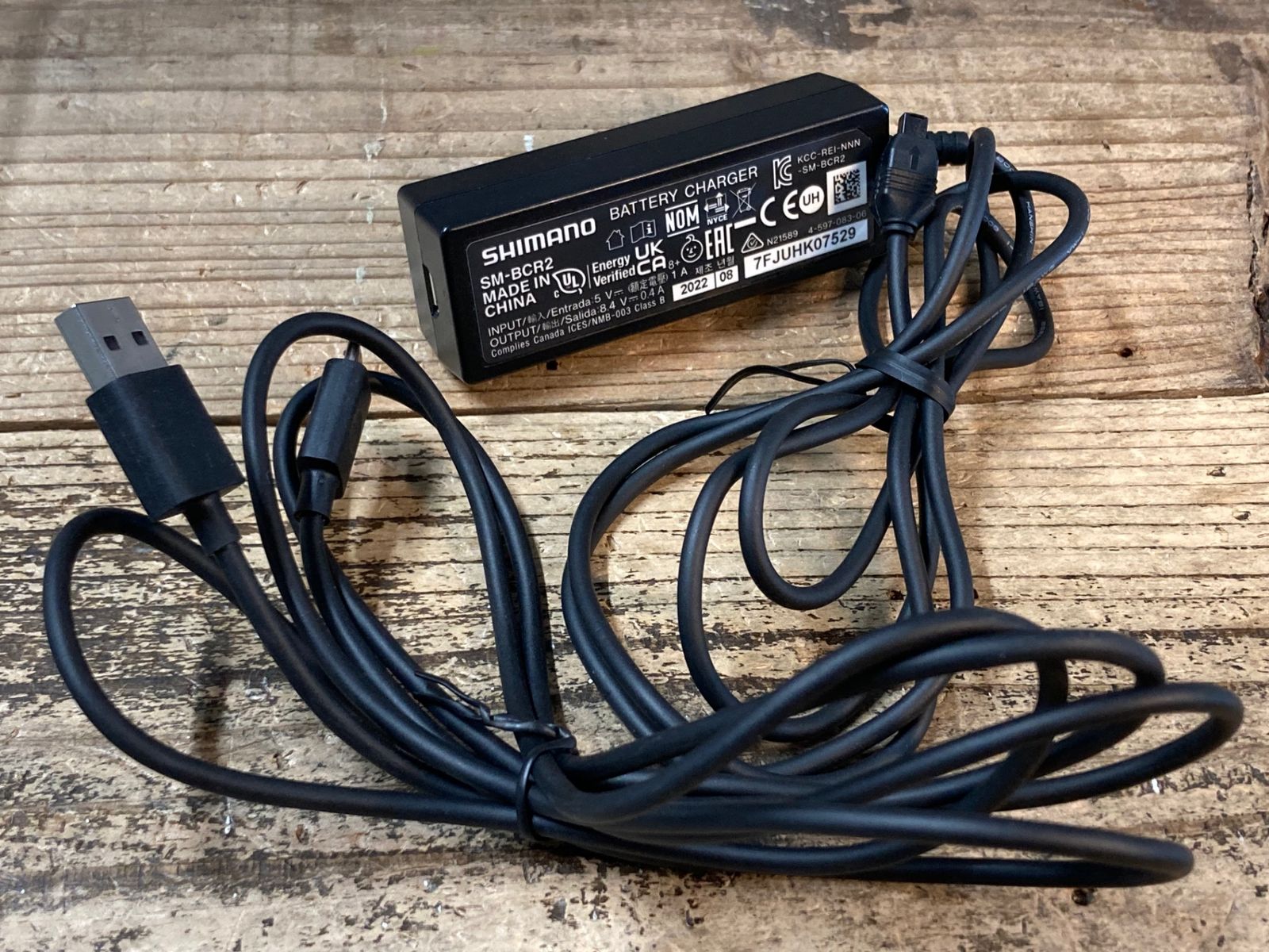 JV796 シマノ SHIMANO SM-BCR2 バッテリーチャージャー DI2 - メルカリ