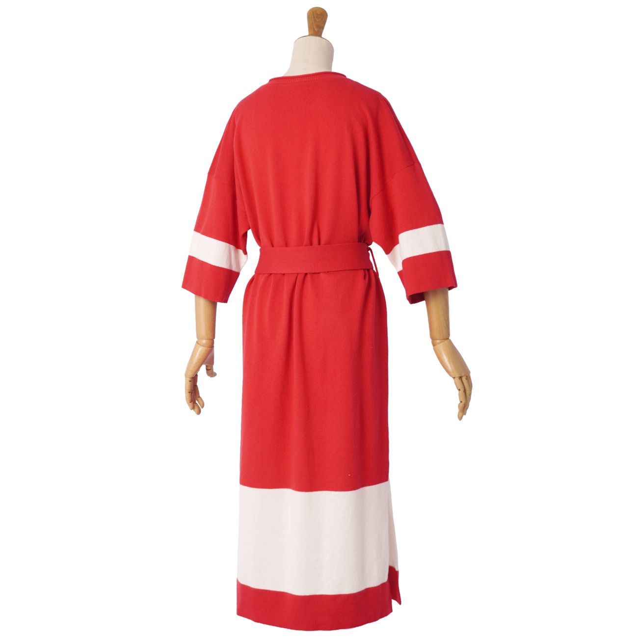 極美品 エルメス HERMES ワンピース 21SS ニット 総柄 カシミヤ ト