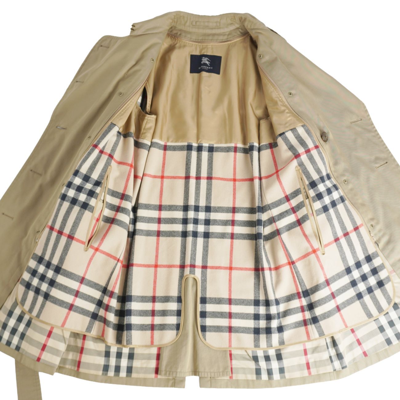 美品 バーバリー ロンドン BURBERRY LONDON コート ライナー付き