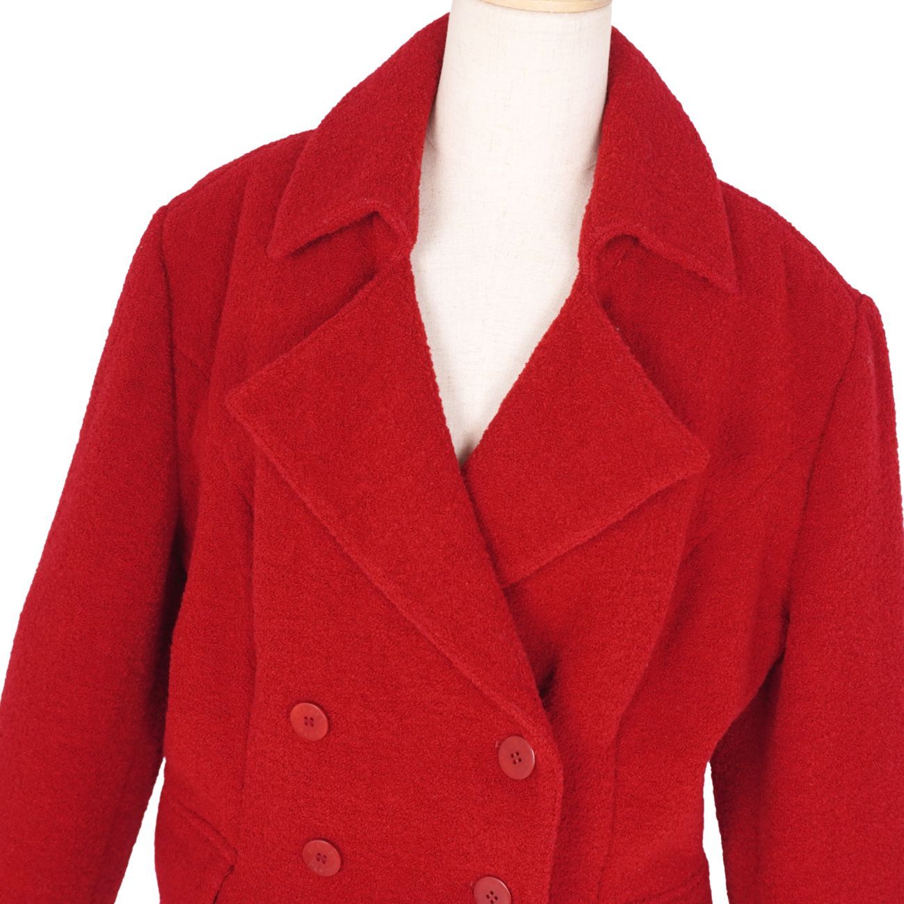 美品 Vintage エルメス HERMES ジャケット テーラード ダブルブレ