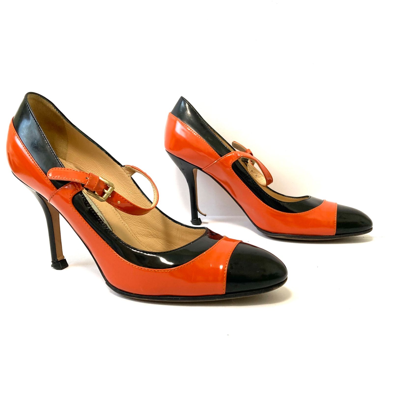 イタリア製◎【PELLICO】ペリーコ アーモンドトゥ ヒール ストラップ