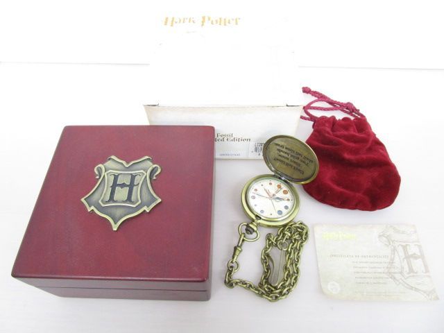 送料無料】☆2500個限定販売品☆FOSSIL ダンブルドア懐中時計 ハリー
