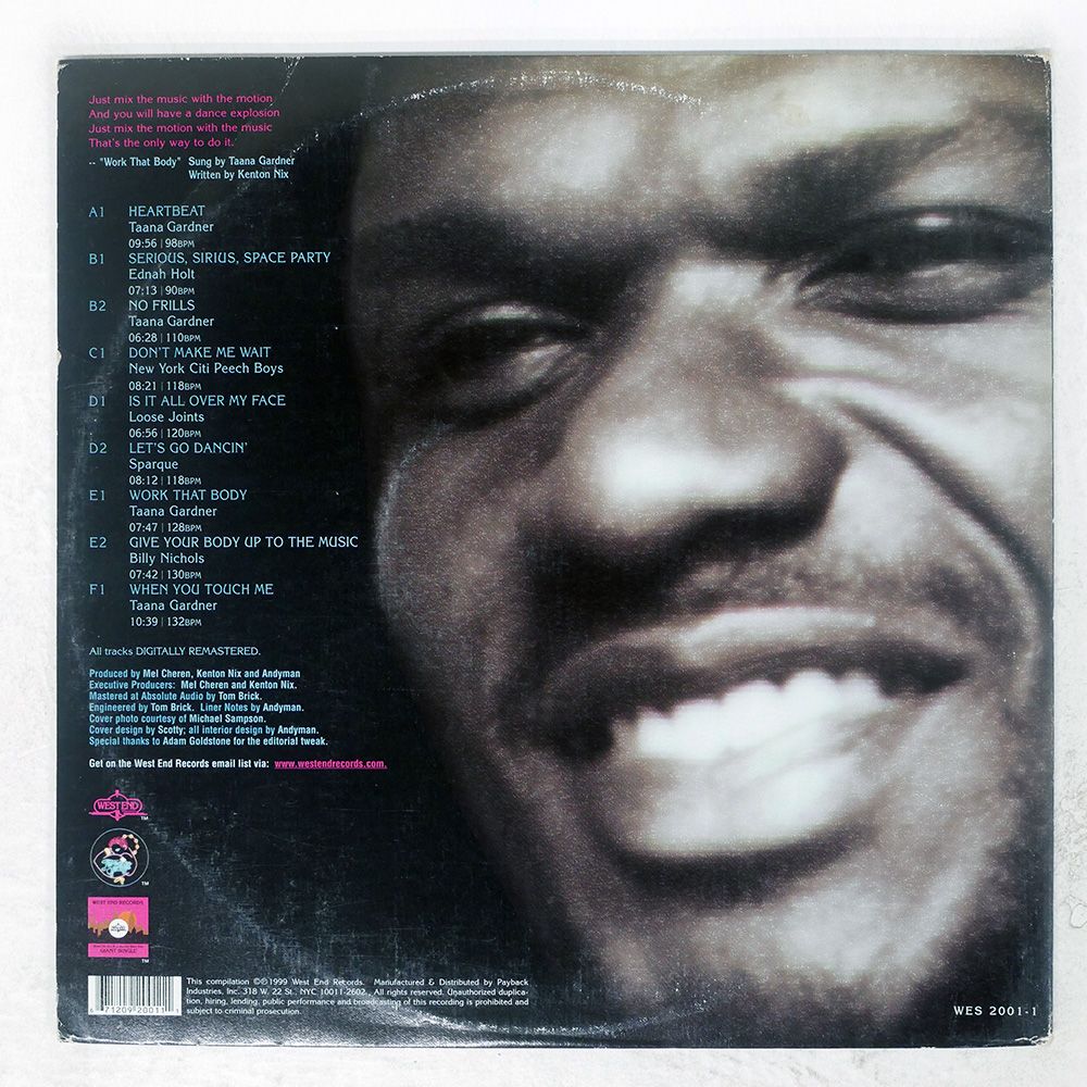 US盤 LARRY LEVAN|LARRY LEVANS CLASSIC WEST END|WEST END 12