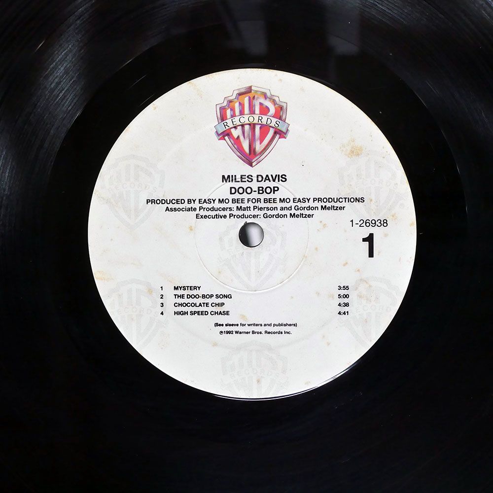  US盤 MILES DAVIS|DOO-BOP|WARNER BROS. 9270000 LP その他 レコード