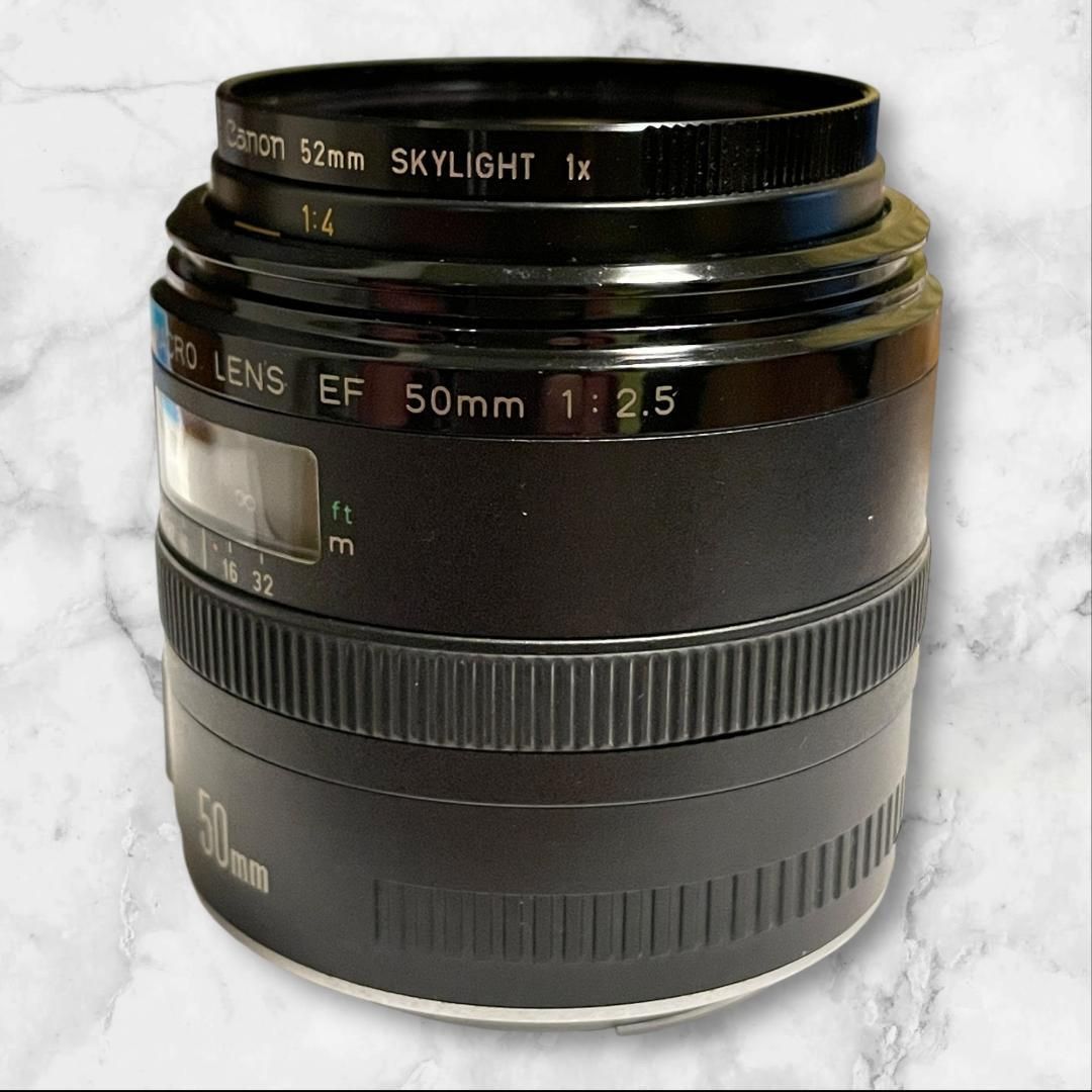 Canon EF 50mm F2.5 コンパクトマクロ マクロレンズ JAPAN - メルカリ