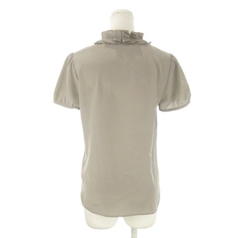 セオリーリュクス theory luxe シャツ ブラウス 38 グレー 半袖