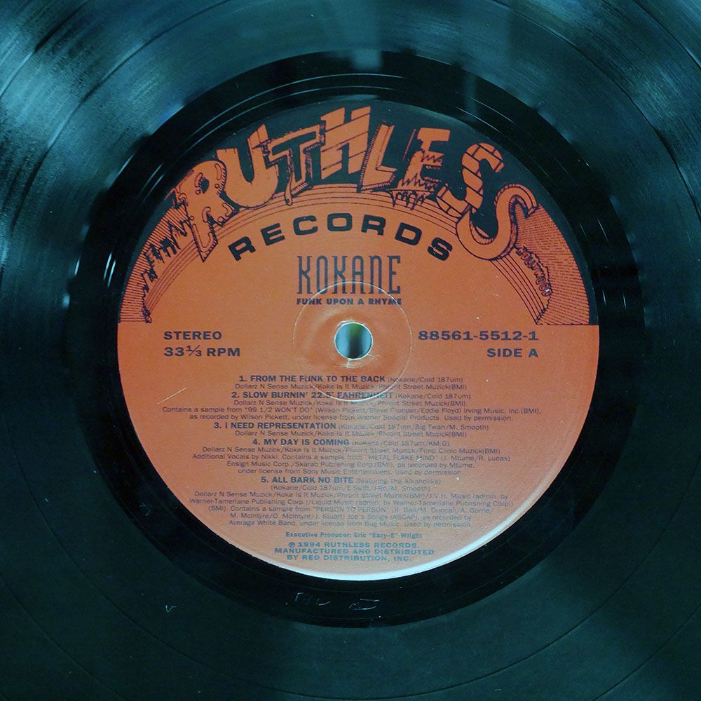  US盤 KOKANE|FUNK UPON A RHYME| LP その他 レコード