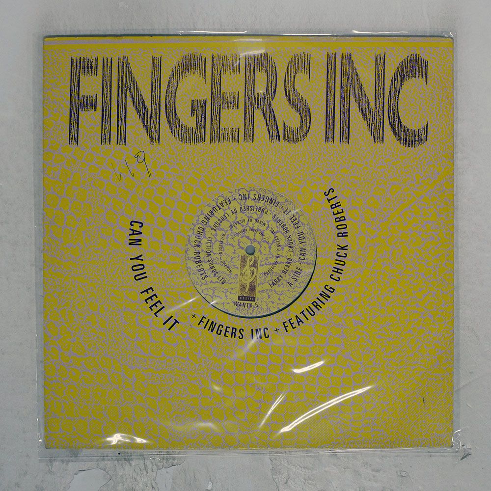 UK盤 FINGERS INC.|CAN YOU FEEL IT|DESIRE WANTX 6 12