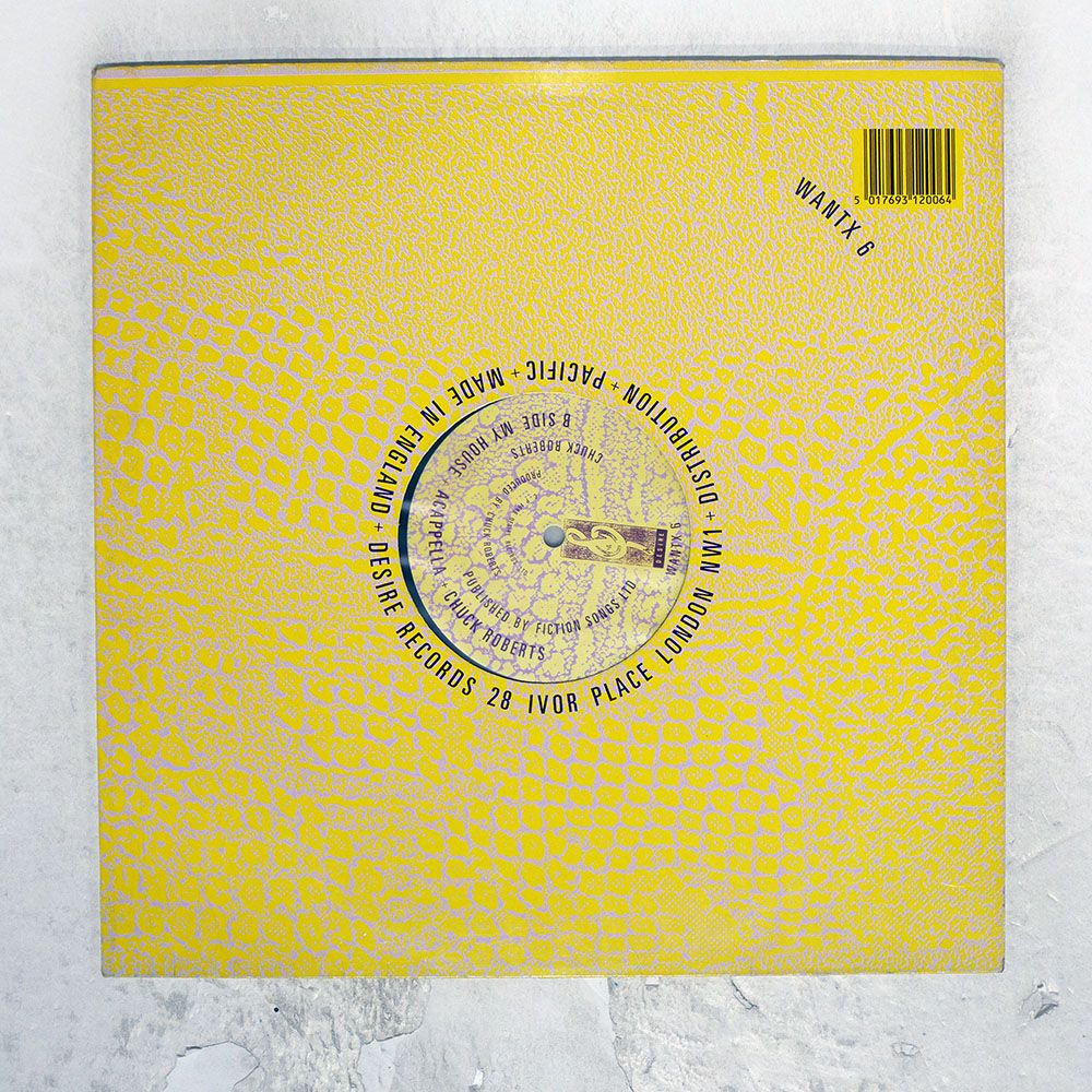 UK盤 FINGERS INC.|CAN YOU FEEL IT|DESIRE WANTX 6 12