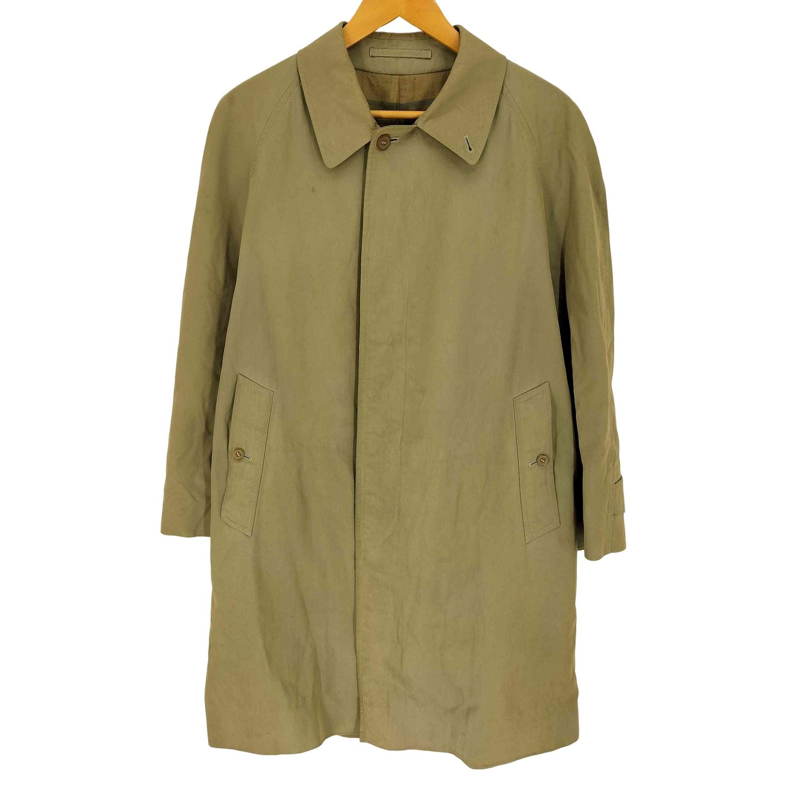 バーバリーズ BURBERRYS 80-90S 英国製 裏地ノバチェック ライナー付き