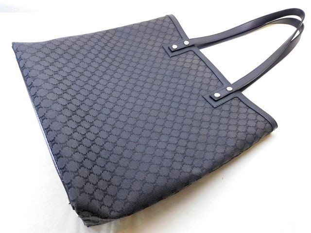 CELINE セリーヌ マカダム柄 トートバッグ ☆ ブラック キャンバス