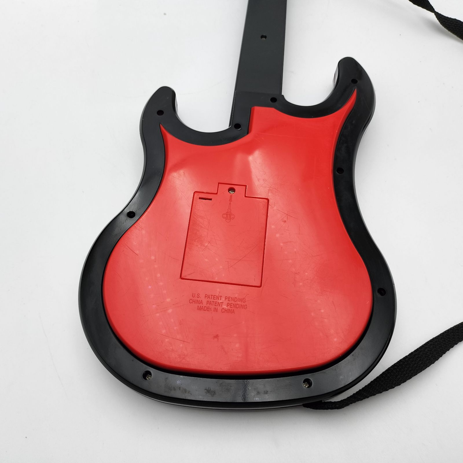 ジャンク品】鳴る！キッズ用 エレキギター 全長58cm おもちゃ HOT ROCK