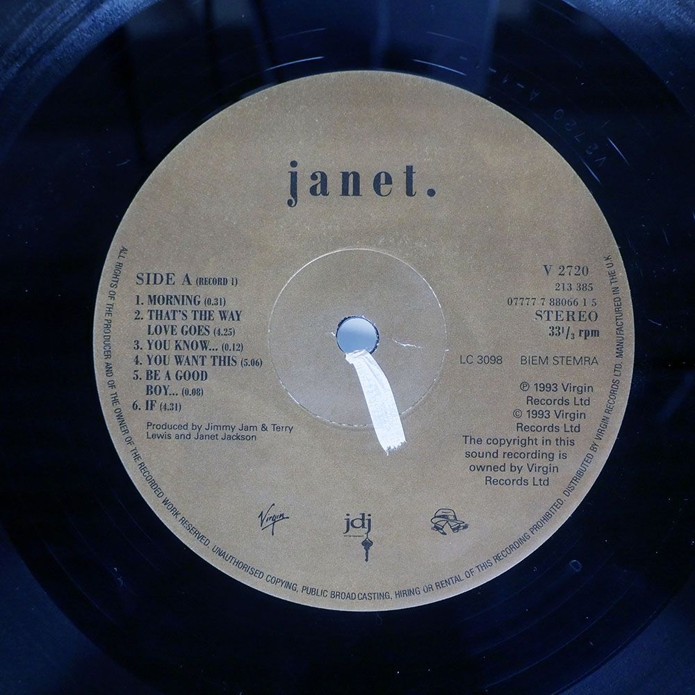 UK盤 JANET