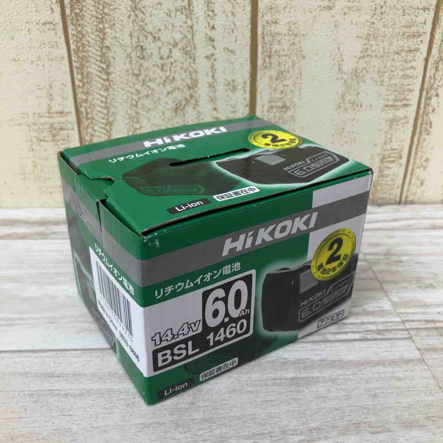♥品 ハイコーキ HIKOKI リチウムイオンバッテリー 14 4 V 6 0 Ah BSL 1460 柏店