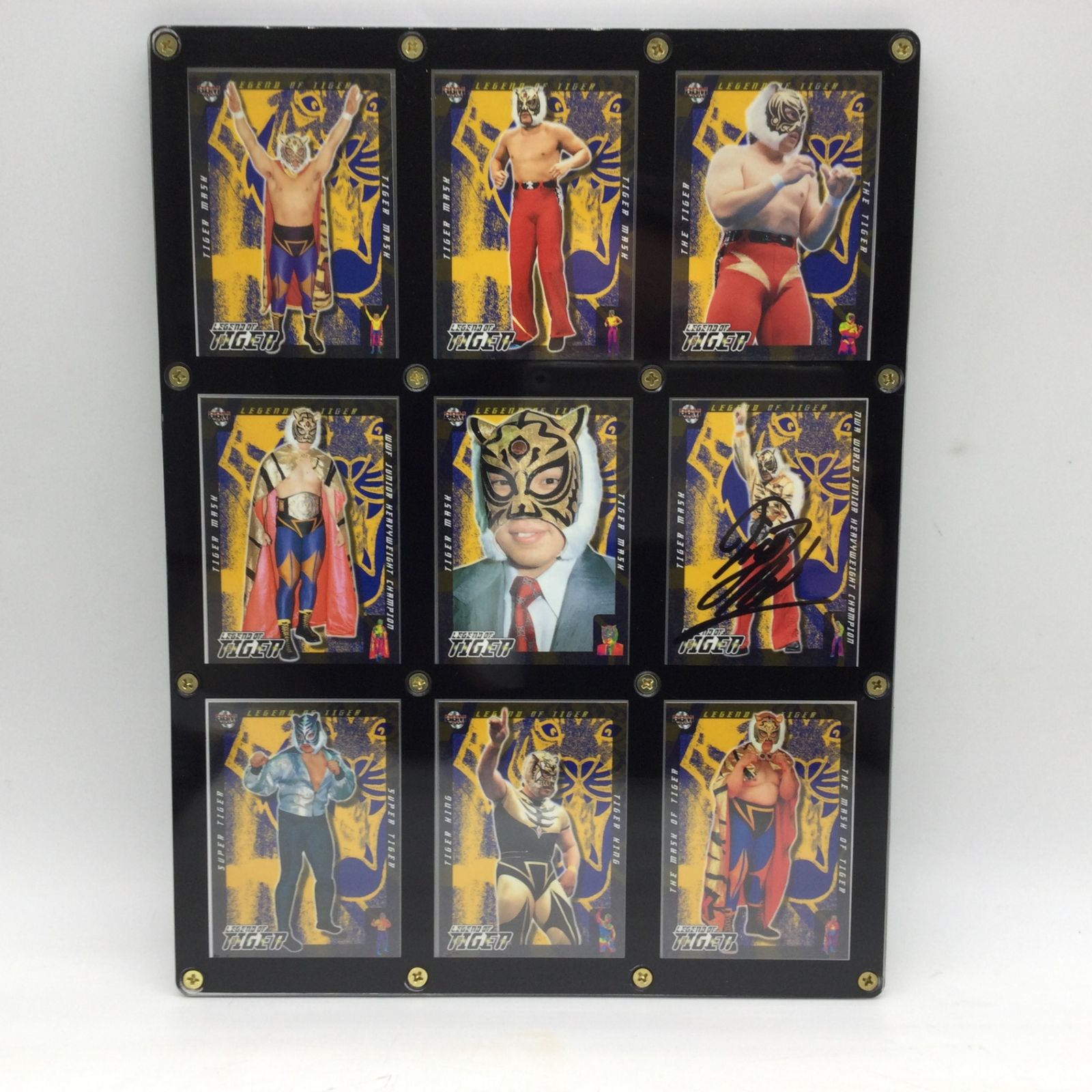 タイガーキング(初代タイガーマスク・佐山聡)直筆 サイン入りプロレスカード タイガーキング(初代タイガーマスク・佐山聡)直筆 サイン入りプロレス