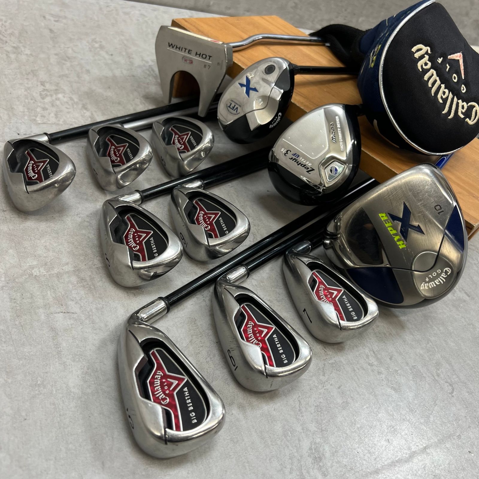 キャロウェイ ミズノ メンズゴルフ クラブセット 12本 右利き用