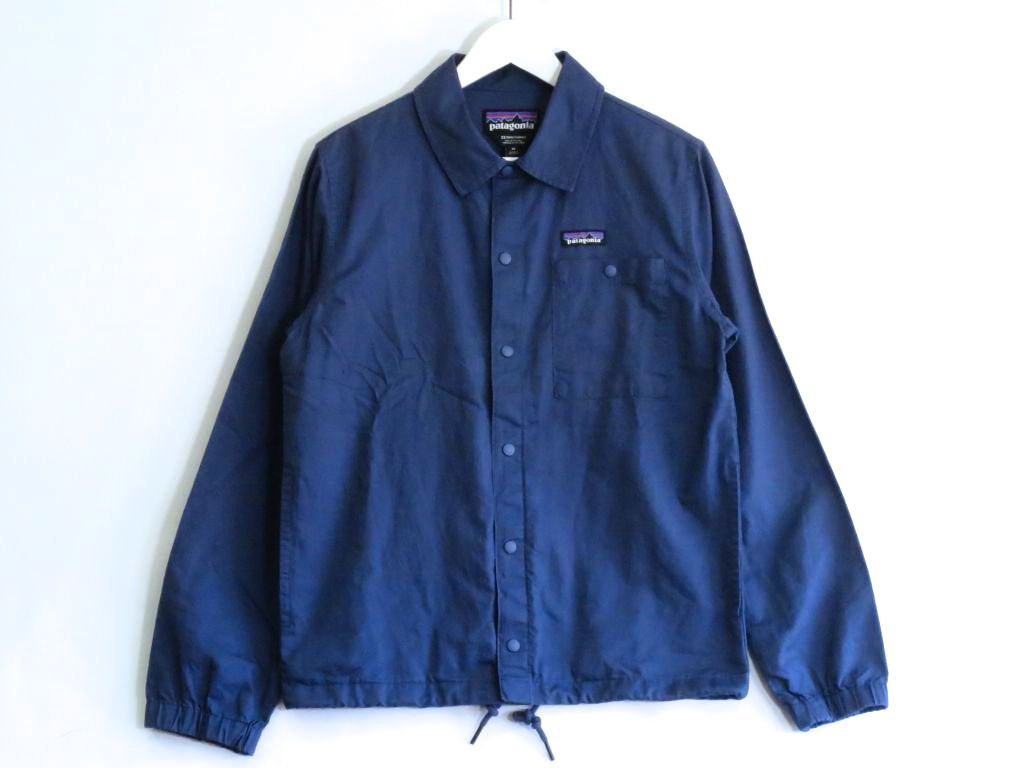 【229675】Patagonia パタゴニア  ライトウェイト オールウェア ヘンプ コーチジャケット メンズ  ・XS STY25335SP20 ネイビーブルー