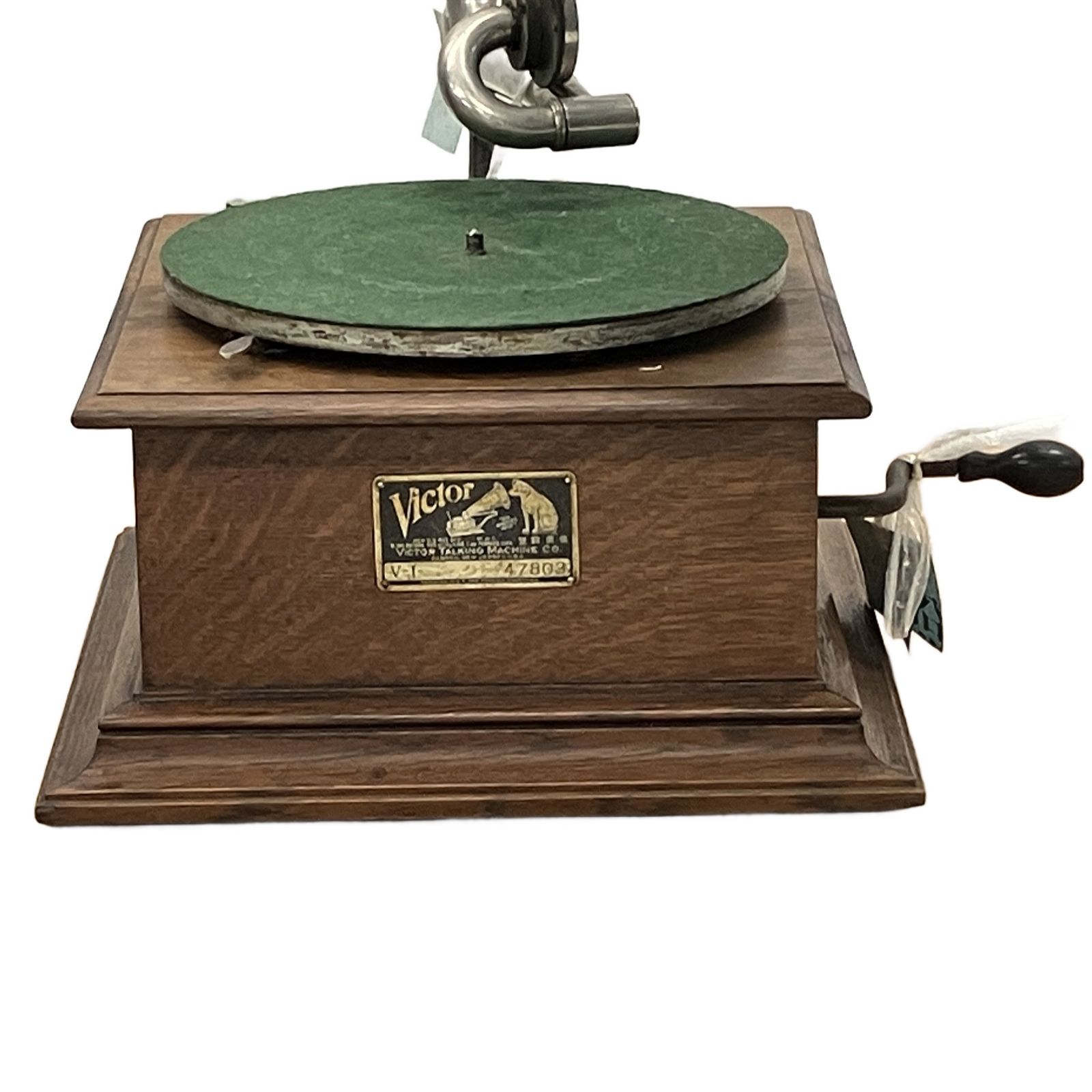 VICTOR ビクター V-I ラッパ付き 蓄音機 オーディオ 音響 ジャンク