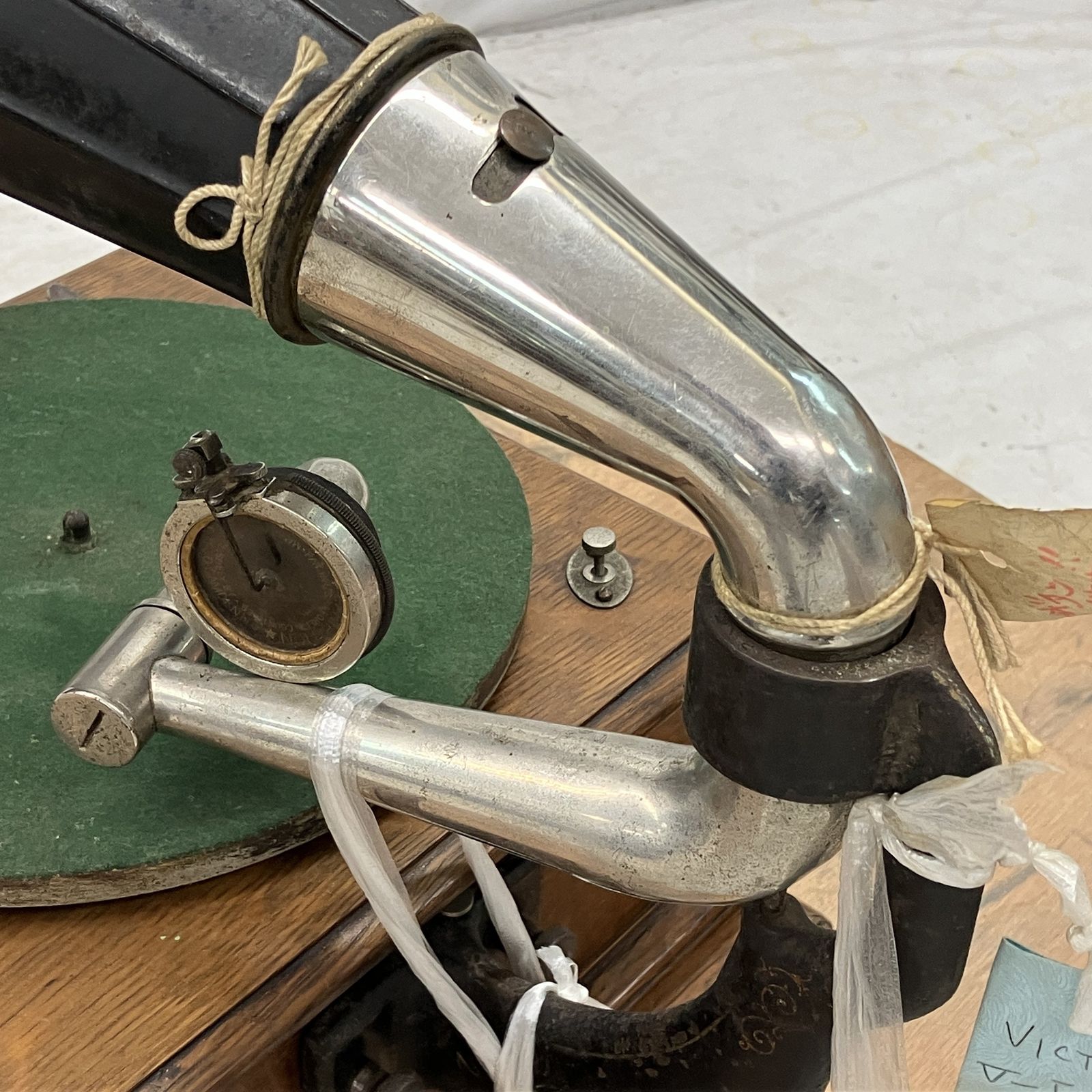 VICTOR ビクター V-I ラッパ付き 蓄音機 オーディオ 音響 ジャンク