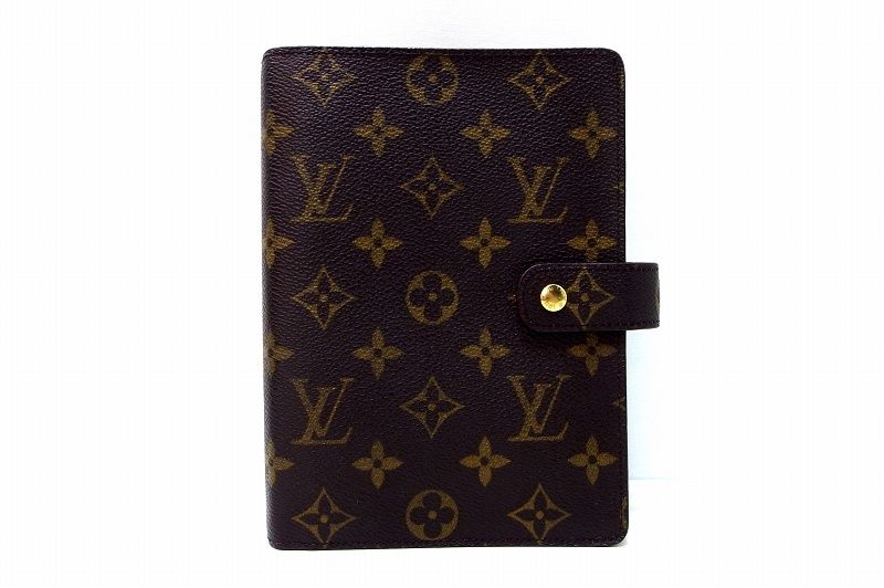 【229646】LOUIS VUITTON ルイ・ヴィトン アジェンダMM 6穴 手帳カバー R20105 モノグラム