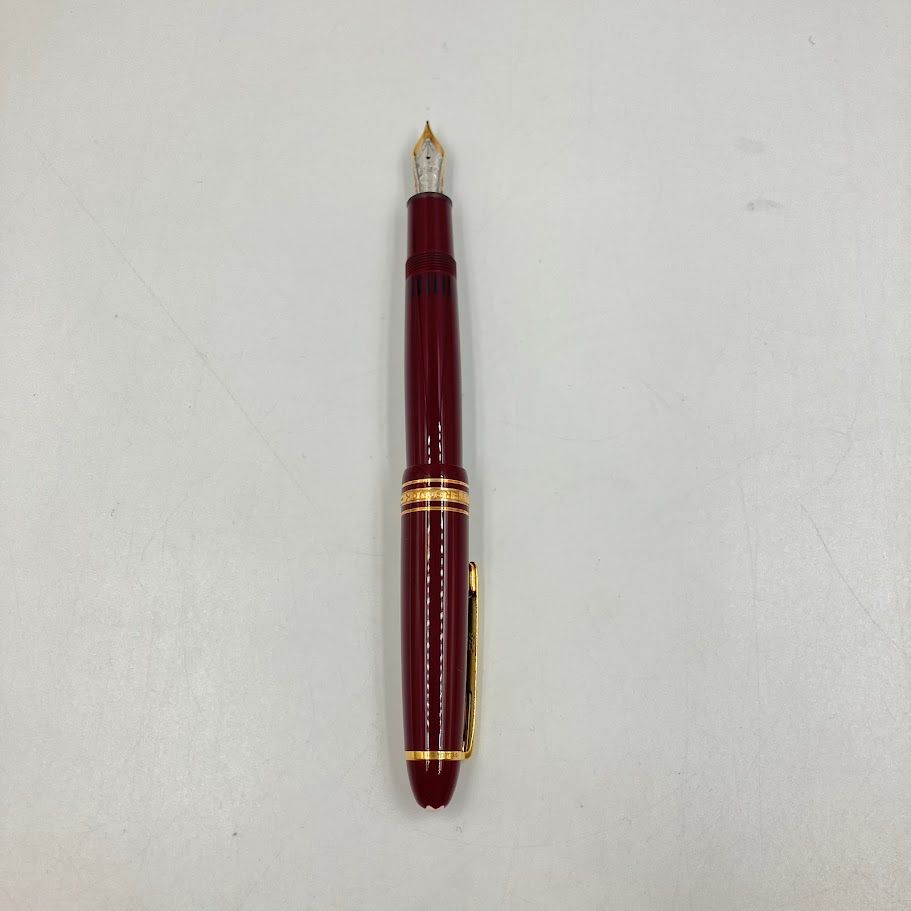 モンブラン 万年筆 14 k マイスターシュテュック インク２本付