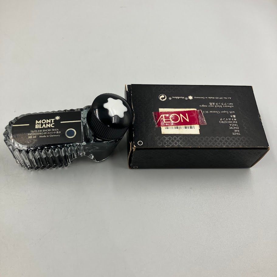  モンブラン 万年筆 14 k マイスターシュテュック インク２本付 万年筆 万年筆 インク