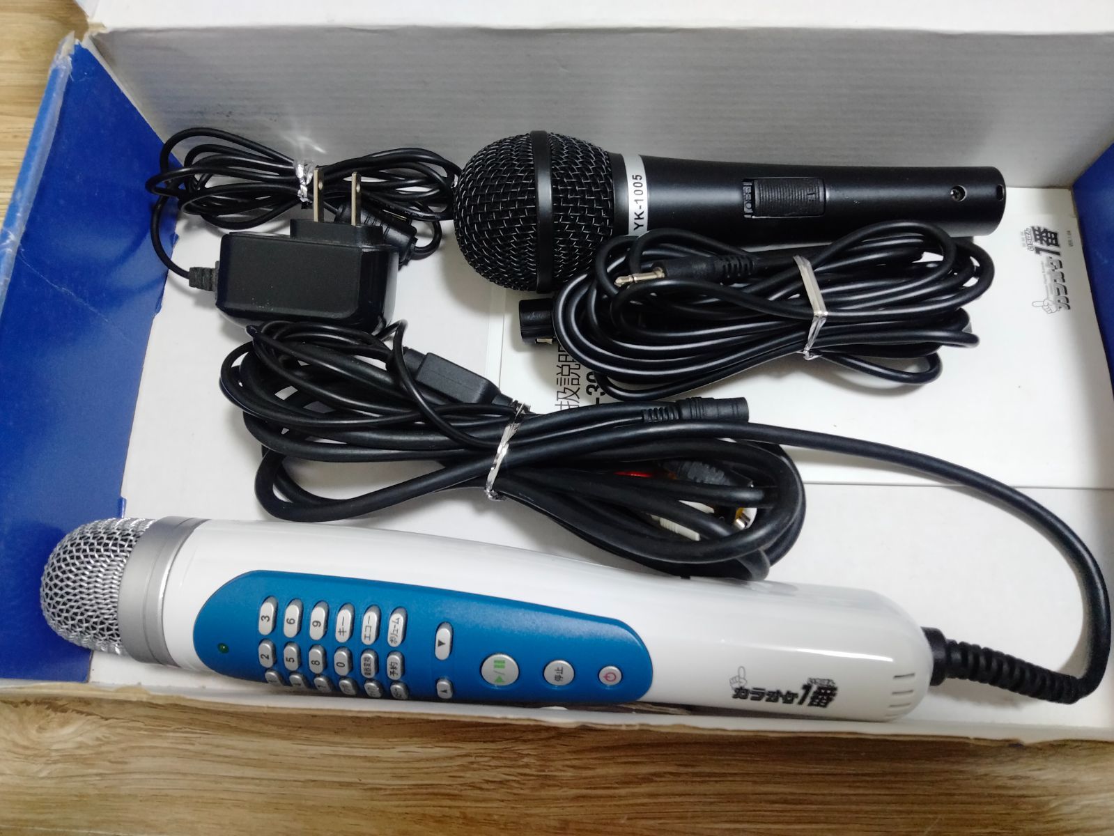 夢グループ カラオケ一番 YK-3008 300曲入り 有線サブマイク YK-1001
