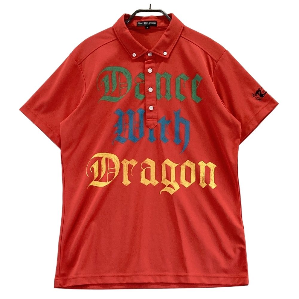サイズ：3 DANCE WITH DRAGON ダンスウィズドラゴン 半袖ポロシャツ