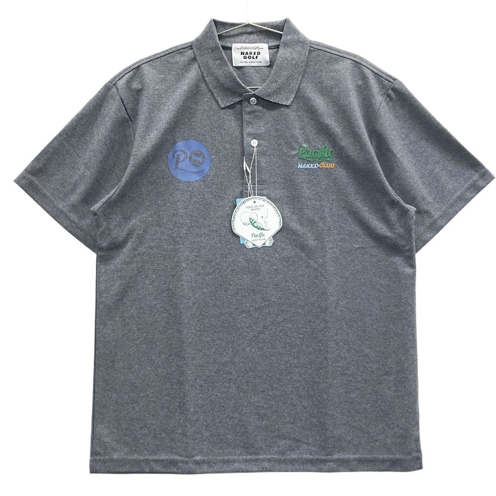 サイズ：M NAKED GOLF ネイキッドゴルフ ×PACIFIC GOLF CLUB 半袖